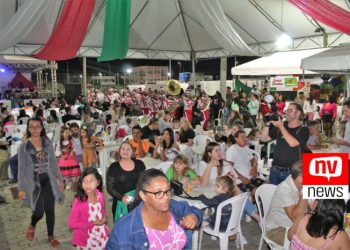 Bom público prestigia abertura da Semana Cultural Italiana em Jaguaré
