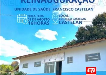 Unidade de Saúde no Córrego Castelan será reinaugurada em São Gabriel da Palha