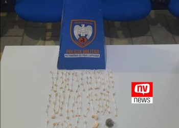 PM apreende drogas durante patrulhamento em Jaguaré