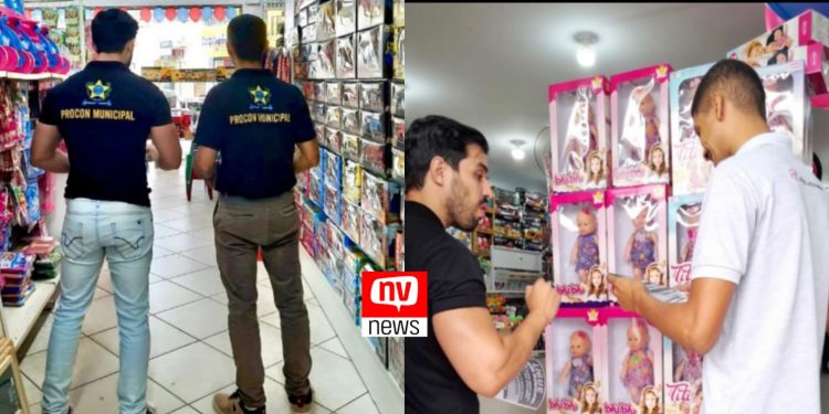 Procon de São Gabriel da Palha fiscaliza comércio de brinquedos para garantir preços justos no Dia das Crianças