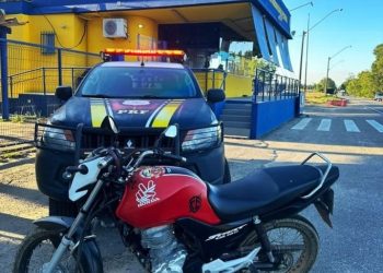 PRF recupera em São Mateus motocicleta roubada em Linhares em janeiro de 2023