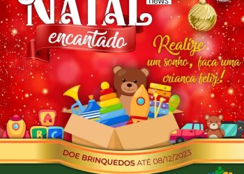 Projeto Natal Encantado SGP: Faça uma criança sorrir com sua doação!