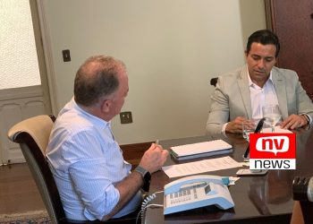 Prefeito Tiago Rocha busca investimentos para São Gabriel da Palha em agenda com o Governador Casagrande