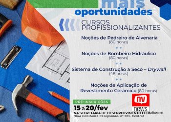 Parceria entre Prefeitura e Senai traz cursos para Jaguaré