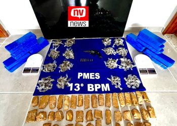Vídeo: Operação da PM no Cacique desmantela mais um reduto do tráfico de drogas em São Mateus