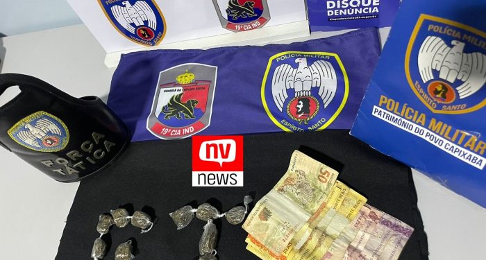 Operação em Pinheiros: Militares da Força Tática desarticulam ponto de tráfico de drogas com a detenção de menor suspeito