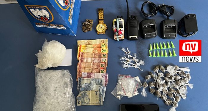 Operação Policial descobre esconderijo de drogas e armas em Jaguaré