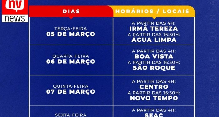 Prefeitura de Jaguaré divulga cronograma temporário do carro fumacê