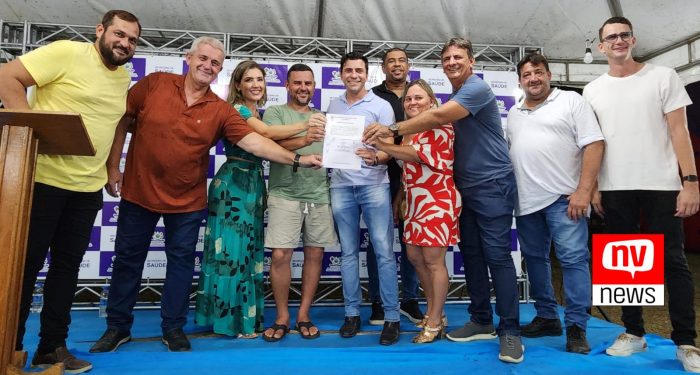 Prefeito Tiago Rocha Assina Ordem de Serviço para reforma da Unidade de Saúde em São Sebastião da Barra Seca