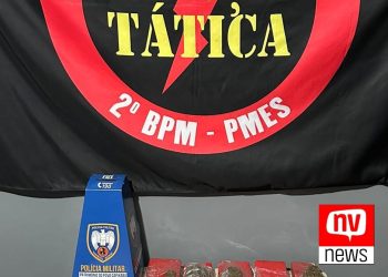 Operação policial resulta na prisão de 5 pessoas e na apreensão de 8kg de maconha em Nova Venécia