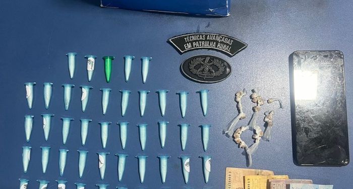 Apreensão de drogas e prisão por tráfico em São Mateus