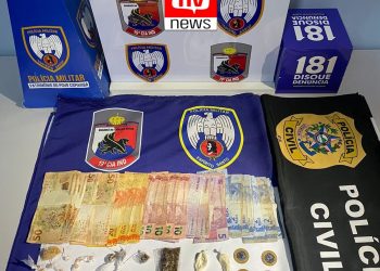 Pinheiros: Operação Policial em residência no Jundiá resulta na apreensão de drogas e dinheiro