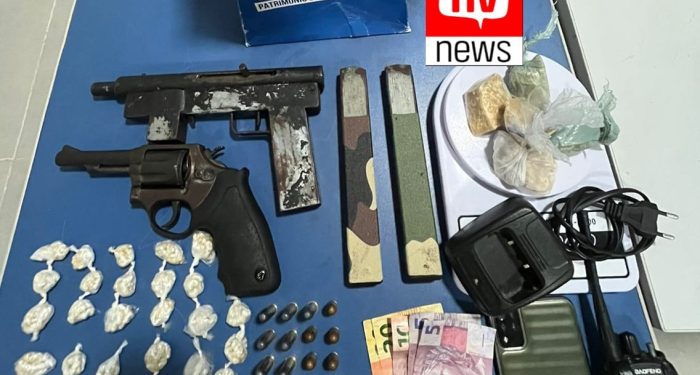 Desmantelamento de Quadrilha: Armas, drogas e dinheiro apreendidos em operação noturna em Conceição da Barra