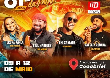 São Gabriel da Palha celebra 61 anos com festa de quatro dias e shows imperdíveis