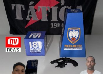 Polícia detém dois suspeitos e apreende armas em conflito de facções em Montanha/ES