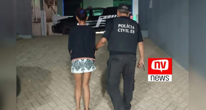 Mulher é presa por tentar matar idoso com ajuda do padrasto em Vila Valério