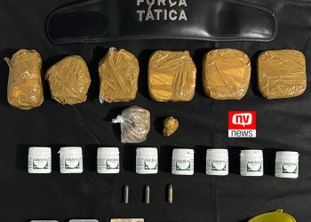 Jaguaré: Polícia apreende 1,3 kg de crack e prende suspeito em operação no bairro Novo Tempo