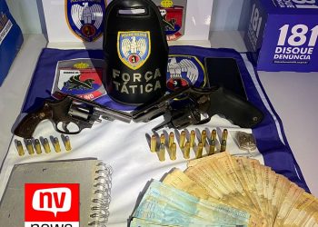 Pinheiros: Operação Policial desarticula esquema de crimes no bairro Santo Antônio: armas, drogas e dinheiro são apreendidos e duas pessoas presas