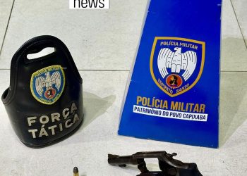 PM apreende de arma de fogo na zona rural de São Gabriel da Palha
