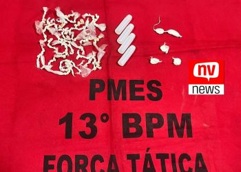Em nova operação, PM apreende drogas no bairro Solares em São Mateus