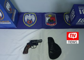 Após denúncia, homem é preso com arma de fogo no Residencial Pinheiros durante o fim de semana