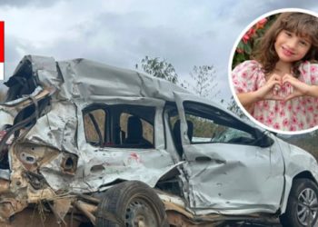 Menina morre em acidente em João Neiva quando voltava das férias com a avó