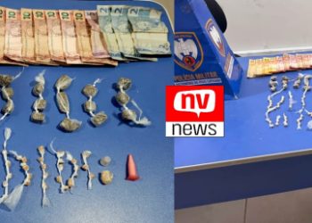 PM apreende drogas e dinheiro em casarão abandonado durante patrulhamento no bairro Porto