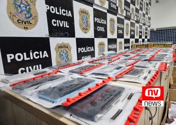 Mais de 200 celulares roubados ou furtados no ES são recuperados