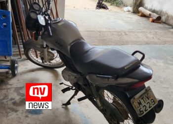 Prisão em Guriri: Polícia recupera motocicleta roubada e conduz suspeito à delegacia