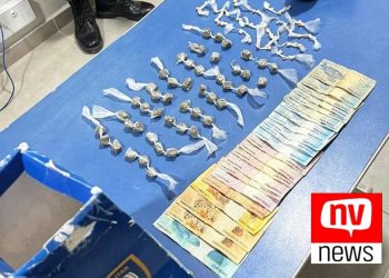 Cão farejador Moisés auxilia na apreensão de drogas no bairro Vila Nova em São Mateus