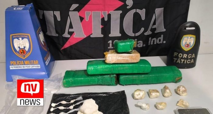 Traficante foge, mas deixa para trás carregamento de drogas em Montanha