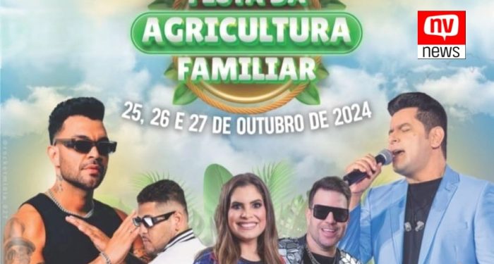 3ª Festa da Agricultura Familiar agita jaguaré com atrações nacionais