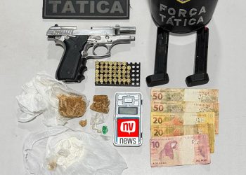 Polícia Militar apreende drogas e armas em ação no Morada do Ribeirão em São Mateus