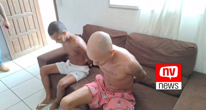 Suspeitos de homicídios e roubo de carro são presos em Linhares