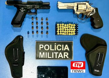 Ação Precisa do 13º BPM em Guriri: Prisão e apreensão de armas pesadas em ponto de tráfico