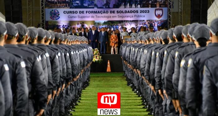 Polícia Militar realiza formatura do Curso de Formação de Soldados 2023