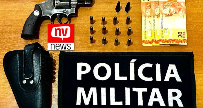 Patrulhamento no KM 35: Adolescentes são presos com arma, munições e drogas