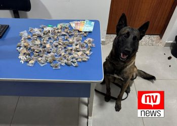 São Mateus: Homem é preso no bairro Aroeira com grande quantidade de drogas e dinheiro durante operação da Polícia Militar