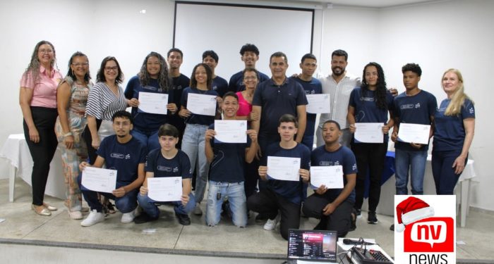 Prefeitura realiza formatura de alunos do Programa Jovem Aprendiz em Jaguaré