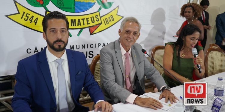 São Mateus: eleição da Mesa Diretora e posse marcam início da legislatura