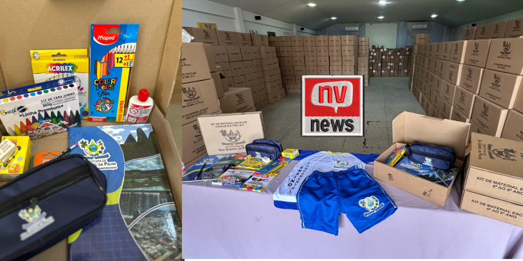 Prefeitura de São Gabriel da Palha anuncia chegada de kits de materiais escolares para alunos da rede municipal