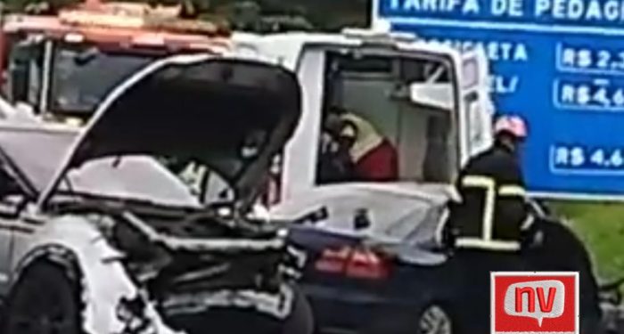 Vídeo: Acidente na BR-101 em São Mateus deixa cinco feridos, um em estado grave
