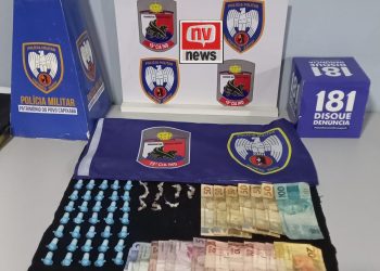 Dupla é detida por tráfico de drogas em Pinheiros: Força Tática apreende entorpecentes e dinheiro