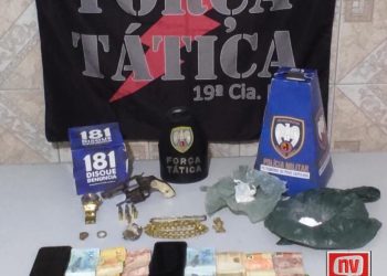 Polícia Militar desmantela tráfico em Mucurici e apreende drogas e armamento