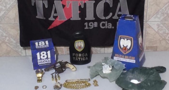 Polícia Militar desmantela tráfico em Mucurici e apreende drogas e armamento
