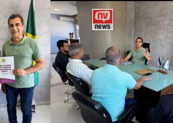 Prefeito Marcos Guerra assina escritura pública de doação de terreno para instalação da ACP Móveis em Jaguaré