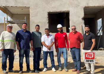 Prefeitura realiza visita técnica às obras de novas moradias em Santo Antônio do Pouso Alegre