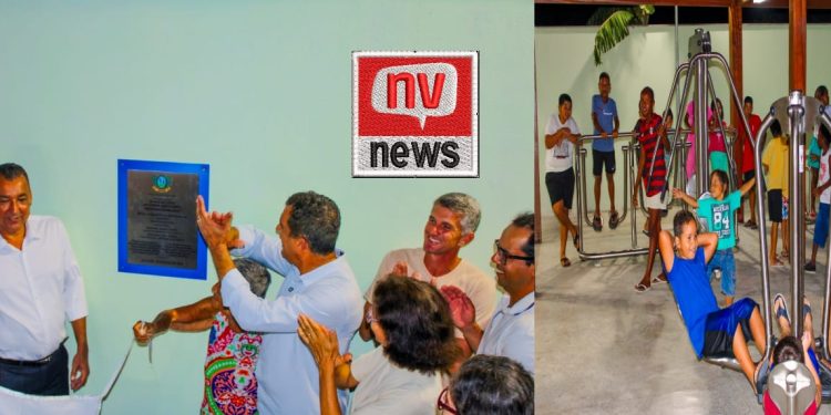 Prefeitura de Jaguaré entrega praça de lazer aos moradores do Palmito