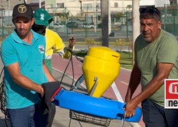 Prefeitura instala aeradores na Lagoa Augusto Ruschi para melhorar qualidade da água