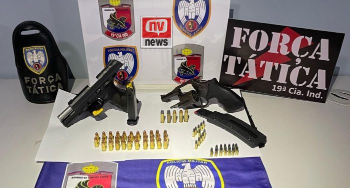 Perseguição policial em Pinheiros: Força Tática apreende armas e prende suspeito